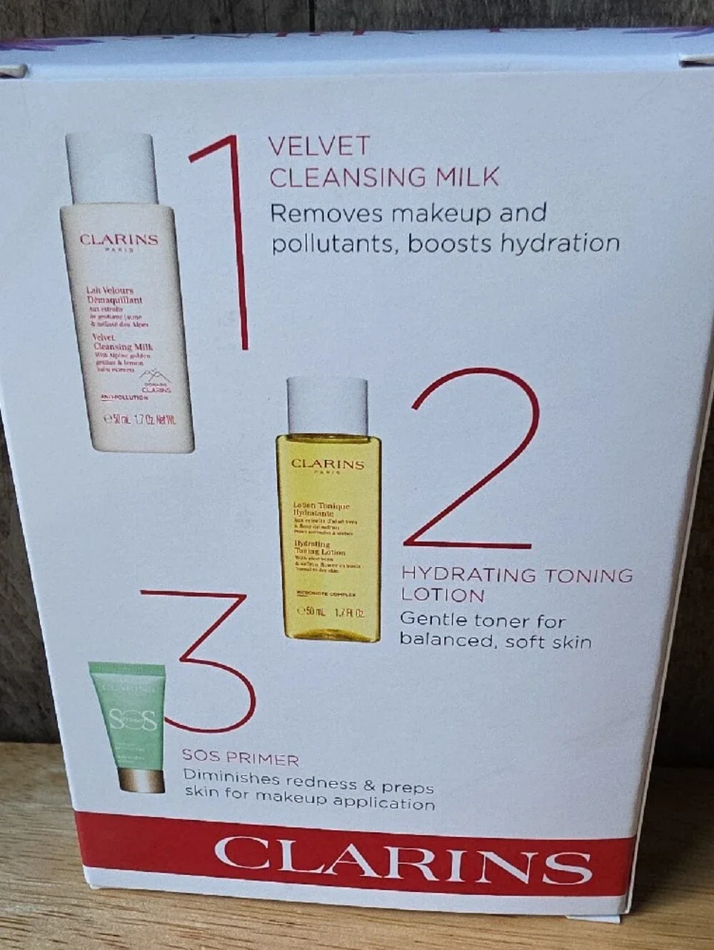 Clarins Fresh Start Trio